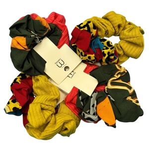 Colorful 8pc Scrunchie Set